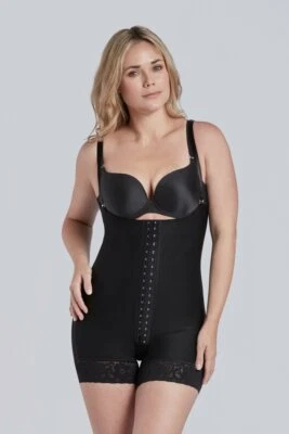 FULL BODY SHORT SHAPER WITH POWERNET HIGH CONTROL POST SURGICAL WAIST ABDOMEN  - Image 1 of 4