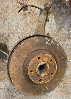 Audi Q7 2006-2010 3.0 TDI diésel -o/s-conductor rueda delantera buje nudillo Foto 1 de 4