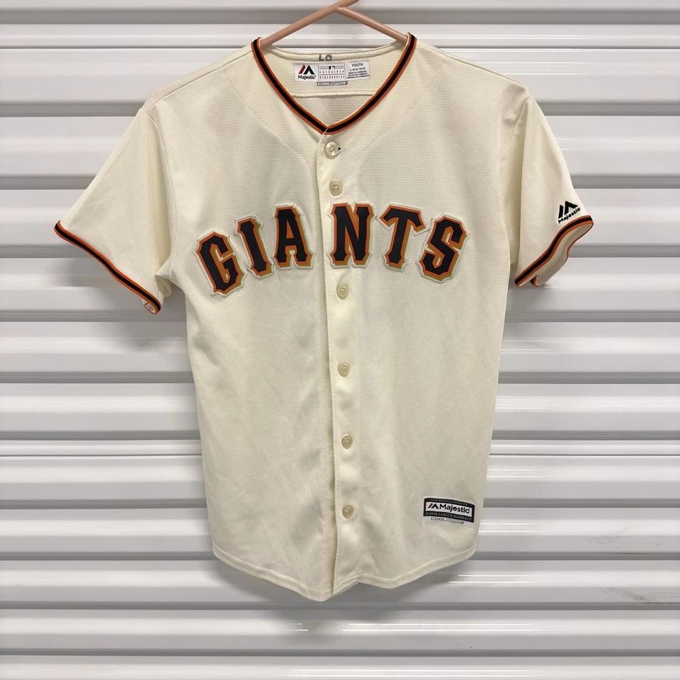 Majestic San Francisco Giants Madison Bumgarner #40 MLB Jersey Youth Size Large - Image 1 of 4
