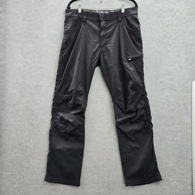Pantalones Wrangler Hombres Ropa Activa 34X30 Negro Nylon Spandex Carga Equipo Todo Terreno Foto 1 de 4