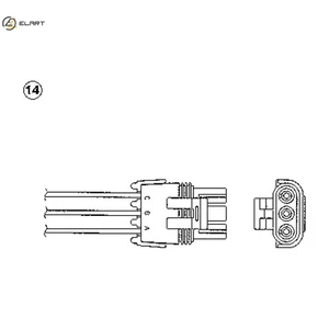 LAMBDA SENSOR 91204 - Picture 1 of 12