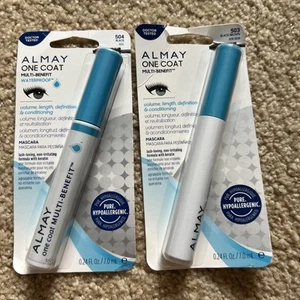 Almay Black One Coat Multi-Benefit Mascara Set of 2/#503Ǹ - Picture 1 of 2