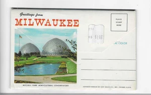 POSTKARTENMAPPE - MILWAUKEE, WISCONSIN - Bild 1 von 2