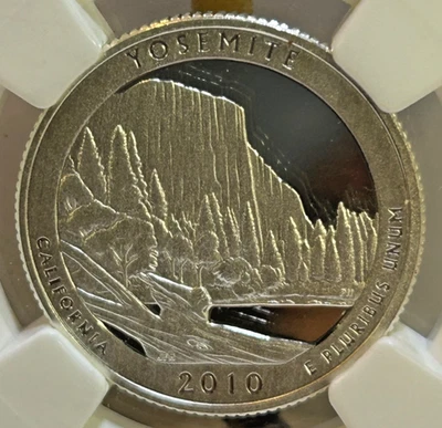 2010 S Silver Yosemite ATB Series Washington Quarter PF70 NGC, Pretty Coin!! - Image 1 of 4