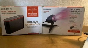 Lumations Holiday Symphony Music Conductor Speaker Light Show Christmas - Picture 1 of 8