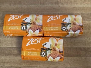 Drei Riegel "Zest" MANDEL & VANILLE Stückseife..4,76 (135 g)..Made in Mexico - Bild 1 von 5