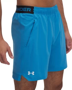 Pantalones Cortos Under Armour Para Hombre Medianos Sin Forro Azul Correr Desvanecer Tejidos 6” Entrepierna Nuevos con Etiquetas - Imagen 1 de 2