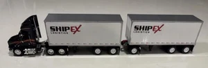 DCP 1:64 ShipEx IH9100i Daycab w/2-28’ Spread Axle Dry Pups - Picture 1 of 7