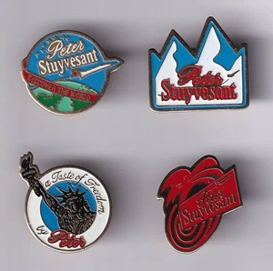 4 RARE PINS PIN'S .. TOBACCO PETER STUYVESANT OF WORLD FRANCE VINTAGE SET~US - Bild 1 von 1