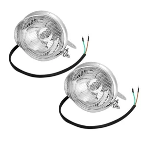 2pcs 10W Universal Motorcycle Scooter Driving Fog Spot Light Headlight Lamp bcsm - Picture 1 of 9