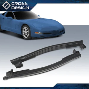 Targa Top Mounted Side Weatherstrip Seal Pair Fit For 1997-2004 Chevy Corvette - Picture 1 of 12