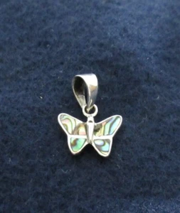 Sterling Silver .925 jewelry pendant Beautiful Butterfly - Picture 1 of 5