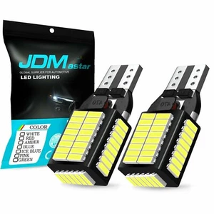 JDM ASTAR 2x 1200Lm 921 White LED Reverse Backup Lights Bulbs 912 T15 Error Free - Picture 1 of 12