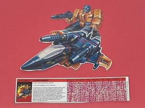 Transformers G1 Gunrunner Tech Spec + Cutout - Bild 1 von 2