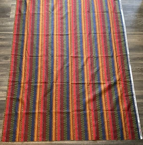 Concord Fabric Kesslers Southwestern Stripe 44 x 156 4 Yards Western Cowboy Vtg - Picture 1 of 5