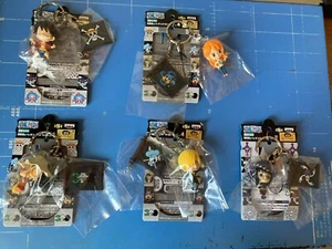 Banpresto, ONE PIECE Pirate Flag and Figure KeyChain Vol.4, All 5 Items Full Set - Bild 1 von 7