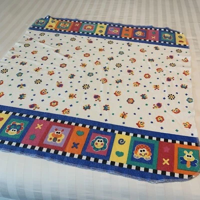 Manta receptora bebé franela Fisher Price “Bright Expressions” de colección  Foto 1 de 4