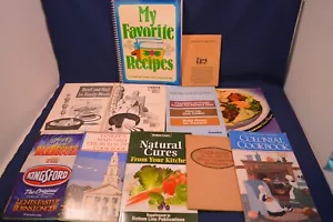 11 Vintage Cookbooks,Cheese,Veal,Wilco Thermoven,Nutrition Counter,Kingsford - Picture 1 of 10