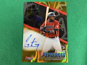 2021 Bowman's Best of '21 Autos Gold Lava Refractors #B21GP Geraldo Perdomo /75 - Bild 1 von 1
