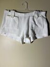 Vintage Juicy Couture Shorts Y2k White Small (28x8) DEFECT 172