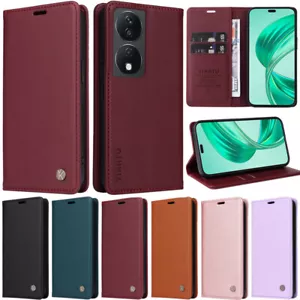 For Honor X7B X8B X9B X7A X6A X8A X9A X6 X8 Book Wallet Leather Flip Cover Case - Picture 1 of 84
