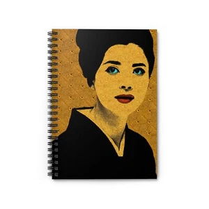 Vintage Blossom Spiral Notebook, Artistic Journal, Gift for Writers, Unique - Picture 1 of 5