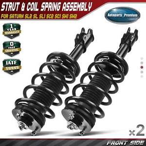 2pcs Front Strut & Coil Spring Assembly for Saturn SC SC1 SC2 SL SL1 SL2 SW1 SW2