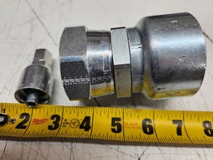 Various Sizes of Parker 10643 Straight Hydraulic Hose Crimp x Female JIC Fitting - Picture 1 of 2