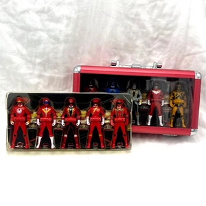 Juego de 10 llaves Power Rangers Super Megaforce Gokaiger Ranger y estuche adjunto - Imagen 1 de 23
