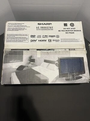 Sharp TV / DVD COMBO LC-19DV22UT - Image 1 of 4