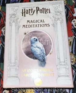 HARRY POTTER Boxed MAGICAL MEDITATIONS 64 Inspirational Cards & Booklet NEU - Bild 1 von 3