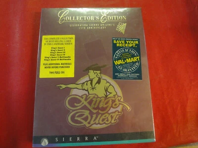 King's Quest: Collector's Edition  Sierra Factory Sealed Big Box PC vintage Rare - Image 1 of 4