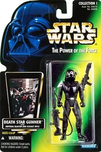 Star Wars, Power of the Force, Death Star Gunner, W/ Imperial Blaster & Rifle - Picture 1 of 3