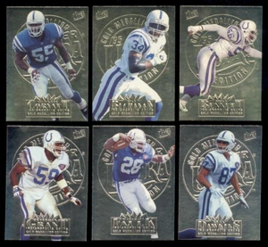 1995 Ultra Gold Medaillon Colts Set MARSHALL FAULK TONY SIRAGUSA JIM HARBAUGH - Bild 1 von 2