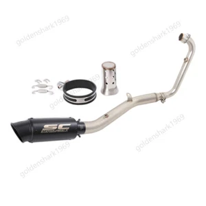 For Lifan KP-Mini 150 2015-2025 Exhaust System Front Link Pipe Black Muffler Tip - Bild 1 von 15