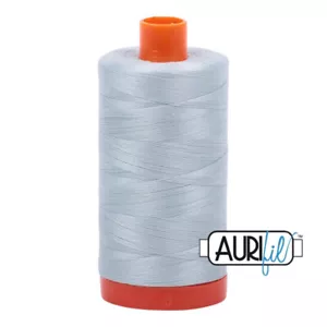 Aurifil Mako Cotton Thread Grey Blue 5007 50Wt 1422 Yd - Picture 1 of 2
