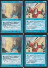 MTG: SOLDEVI HERETIC dual art Alliances COMMON; played, Excellent condition x4