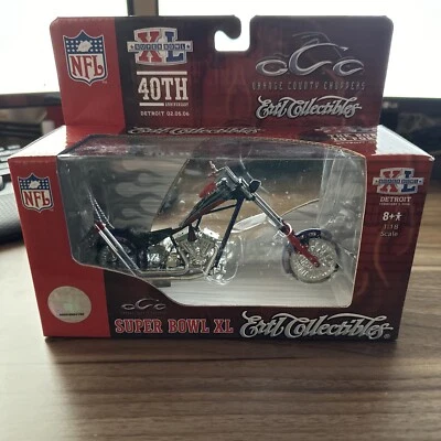 Super Bowl XL The Road To Forty Ertl Collectibles NFL OCC Chopper 1:18 - Image 1 of 4