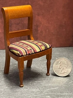 Dollhouse Miniature Dining Kitchen Chair Reutter 1:12 scale F60 Dollys Gallery - Image 1 of 2