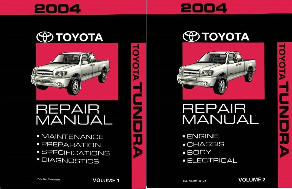 Toyota Tundra 2004 manual de reparación de taller Foto 1 de 1