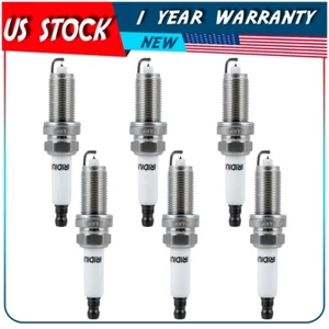 6x Iridium & Platinum Spark Plugs 97976 For Genesis G70 Kia K900 Stinger 3.3L - Picture 1 of 6
