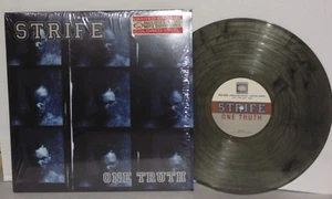 STRIFE One Truth LP Grey Putty Vinyl Insert Ltd 2011 Victory Hardcore PLAYS WELL - Picture 1 of 4