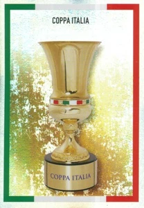 003 TROFEO COPPA ITALIA TROPHY CUP # ITALIA METAL STICKER PANINI CALCIATORI 2021 - Picture 1 of 2