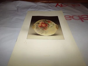 Vintage Singapore airlines menu artwork Peaches Nancy Gan Singapore -Hong Kong - Picture 1 of 7