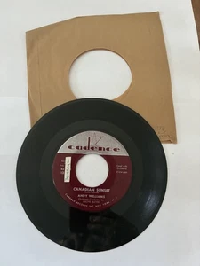 Andy Williams - Canadian Sunset / High Upon A Mountain 1956 EX - Picture 1 of 2