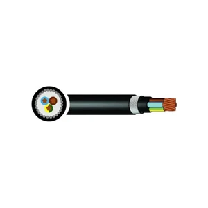 6947X BS5467 SWA PVC XLPE Cavo corazzato 7 core 16 mm² bianco nuclei numerati - Foto 1 di 1