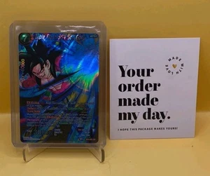 Dragon Ball Super Gioco di Carte Triple Flash SS4 Son Goku Colossal Warfare Reg SR - Foto 1 di 9