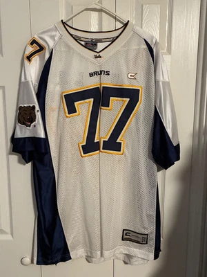 UCLA BRUINS Colosseum Athletics Licensed White Football Jersey #77 SZ XXL - Image 1 of 4