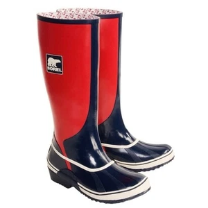 Sorel Sorellington rubber rain boots sz 7 waterproof puddle jumpers NL 1523 698  - Picture 1 of 15