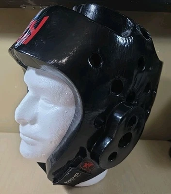 Casco Macho Artes Marciales Negro Suave X-LARGE Equipo de Protección Ahorro de Karate  Foto 1 de 4
